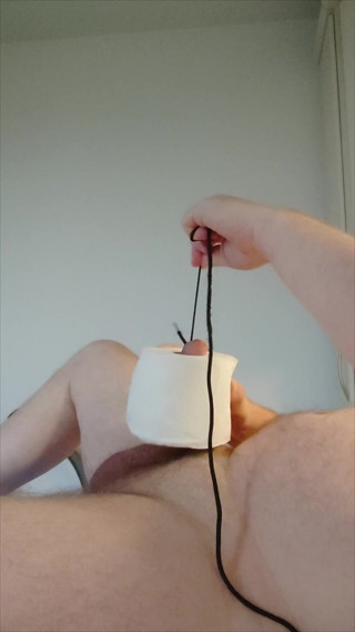 Nylonjung Fucks the Horny Toilet Paper Roll