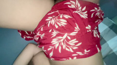 Fucking a neighbor's wife in a cluttered pussy