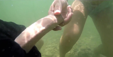 Wife Beach Vacation Sex and Suck Cock Twice