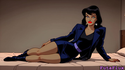 Futanari Zatanna - Masturbating, Cumshots, Self sucking, more!