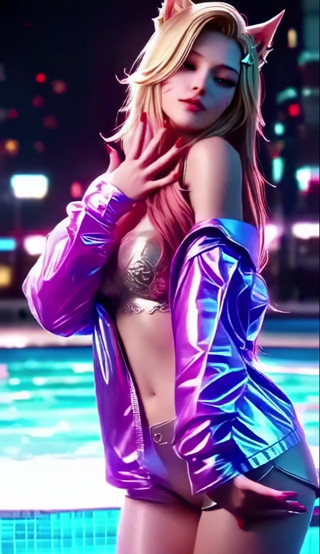 Ahri's Sassy Dance (SISTAR - So Cool)  LOL 3D Dance