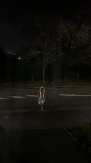 Nightie out in the road