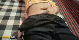 Nisha Star, a Bhabhi, Enjoys Her Pussy by Pressing Her Own Pussy and Boobs. All of You Should Cum After Seeing Her Pussy