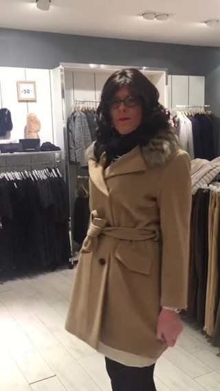 shopping for a winter coat