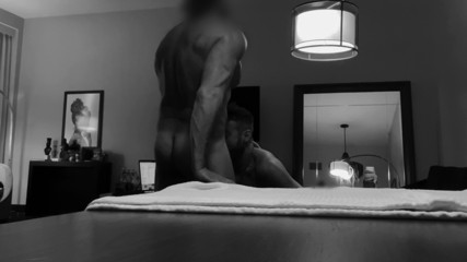 Business Man Barebacked every surface of Hotel Suite