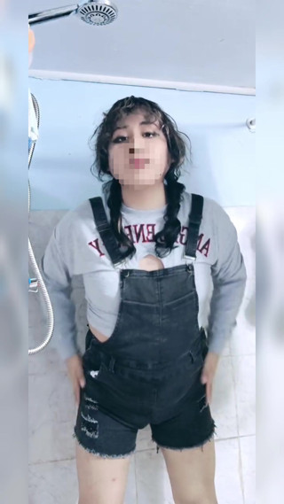 Girl with surprise dancing while waiting for her friends off this planet thumbnail