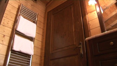 Naughty and naked woman banged by a younger boy in a chalet
