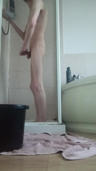 Hung bi chav tracksuit strip tease nude BDSM and shower seen