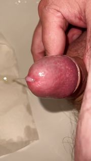 Slow motion big cum