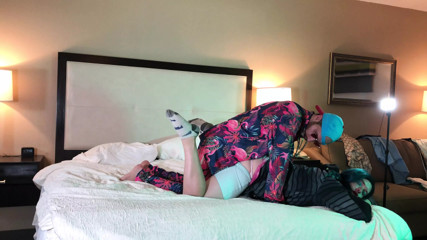 First Time Celebrity Fucks Trans Woman in Chastity thumbnail