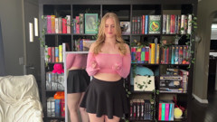 4k Transparent Pink Top Try on Haul