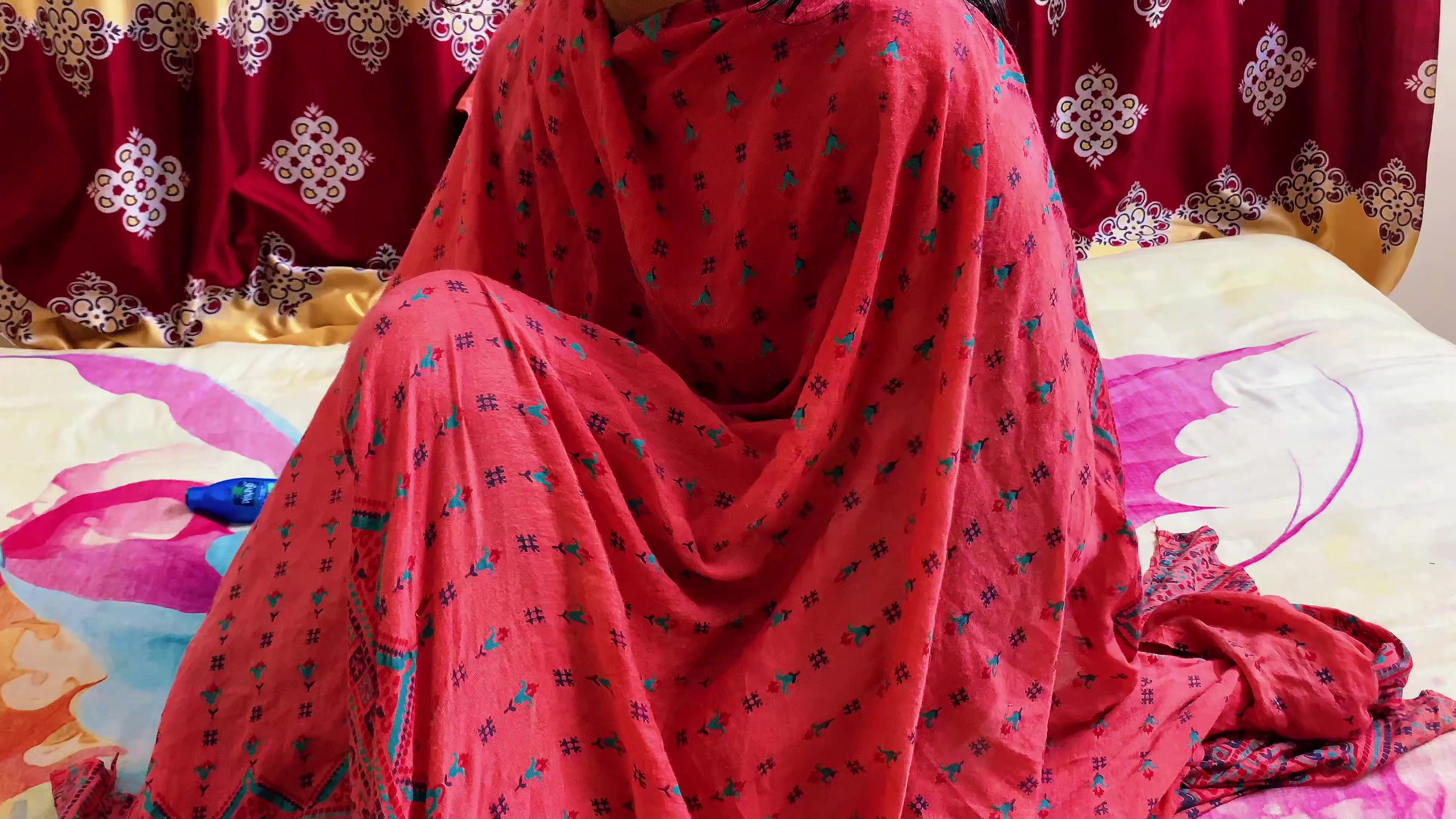 sexy Horney bavhi fucking hard when alon in room sex in devor