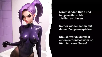 your dominant lady stuffs your ass nicely