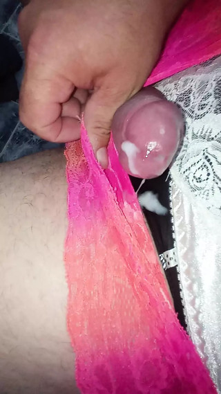 Wife sexy lingerie cum