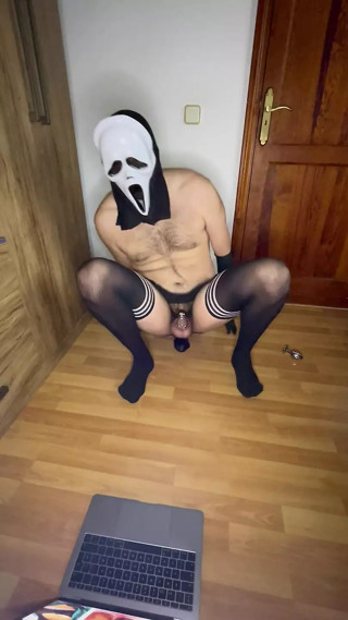 Sissy Hairy Slave makes the most homemade video ever thumbnail