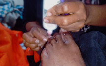 Sub Slut Pedicure-n-throat Job