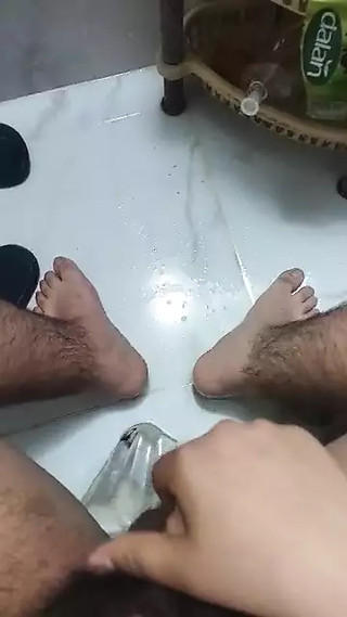 Pee shower!!