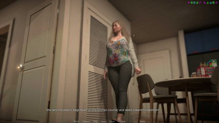 Friendly Housewife by White Foam - Busty Stepmom Takes Good Care of Her Rock Hard Stepson 9