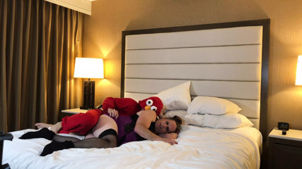 Elmo Fucks Crossdresser with Big Ass