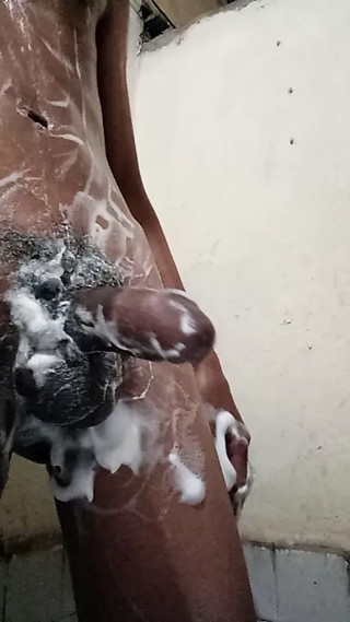 Cum in bathroom