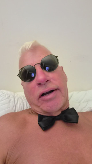 Gay Cock  in bed.