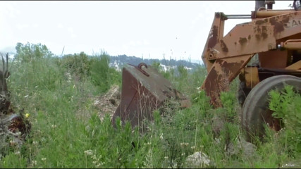 Engaged Couple Anal Sex on the Bulldozer