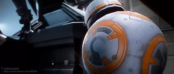 A robot fuck a girl (Star Wars Parodie)