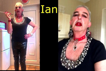 Fetish tranny housewife faggot, ready for Daddy coming home