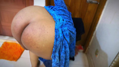 Arabian Sexy Hotel Maid Make Me Horny By Show Her Huge Booty When She Clean My Room - BBW Hot Maid