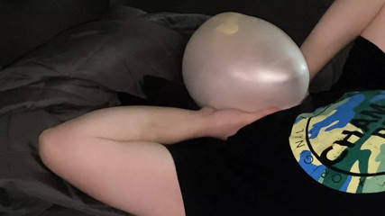 My third Breathplay. I wear two Latex Gloves as Mask.