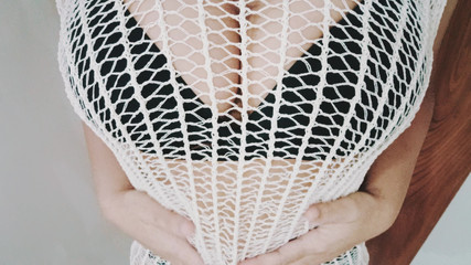 Big boobs girl feeling horny