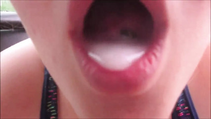 Wife Sucking Stranger In Public &amp; Swallowing Cum Load
