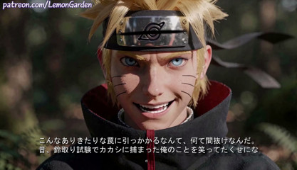 Pink-Haired Kunoichi got the sex of her dreams in Konoha's Forbidden Forest 3d Hentai Naruto x Sakura