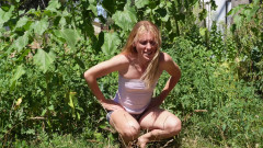 Peeing in My Garden to Water the Plants