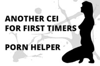 Another CEI First Timer with Porn Assist