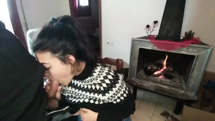 Amateur blowjob and natural tits hot girl thumbnail
