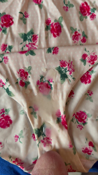 Cum on wife's panties 57