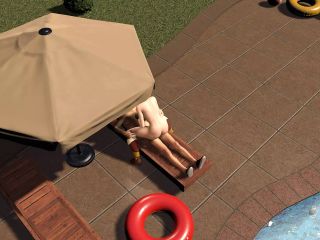 Princess Zelda Is Having Sex Next to the Pool