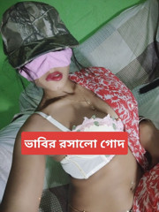 solo Deshi bhabi play with her tits and masterbate