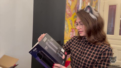 Mari Galore Unboxes a Fucking Machine with Her Boyfriend