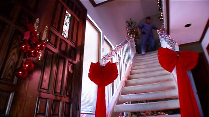 Hot man was a good boy during the last year and that's why his devout wish was realized by sexy girl in Santa's suit