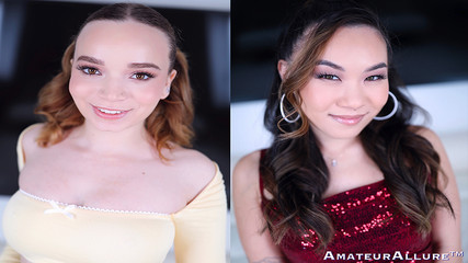 Selina Imai & Kimmy Kimm Return to Suck Cock