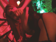 Chic Threesomes Scene-3_elegant Busty Blonde in Lingerie Fucking with a Mature Cock