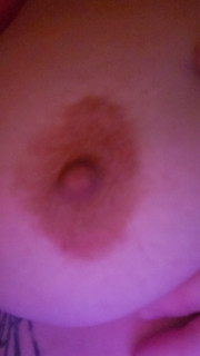 Milky white tits.