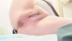 Horny BBW Pussy Play Squirts W Finger In ASS