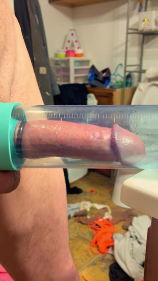 Crossdresser Michelle Pantyhose Thong Cock Pumpe