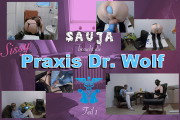 Dr. Prof. Wolf Part 1 - My first visit at the Sissy-Doctor with examination thumbnail