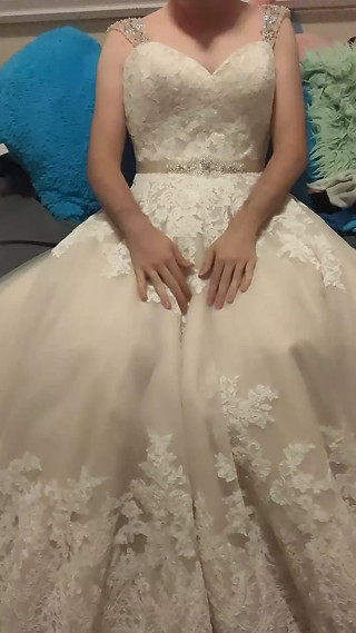 Taking Former Bride's Used Wedding Dress to Bed thumbnail