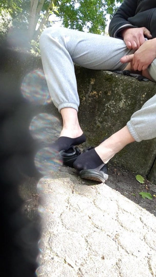 Public handjob