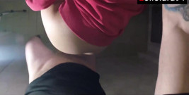Sucks Cock and Gets Fucked on the Washing Machine - Lollolara91